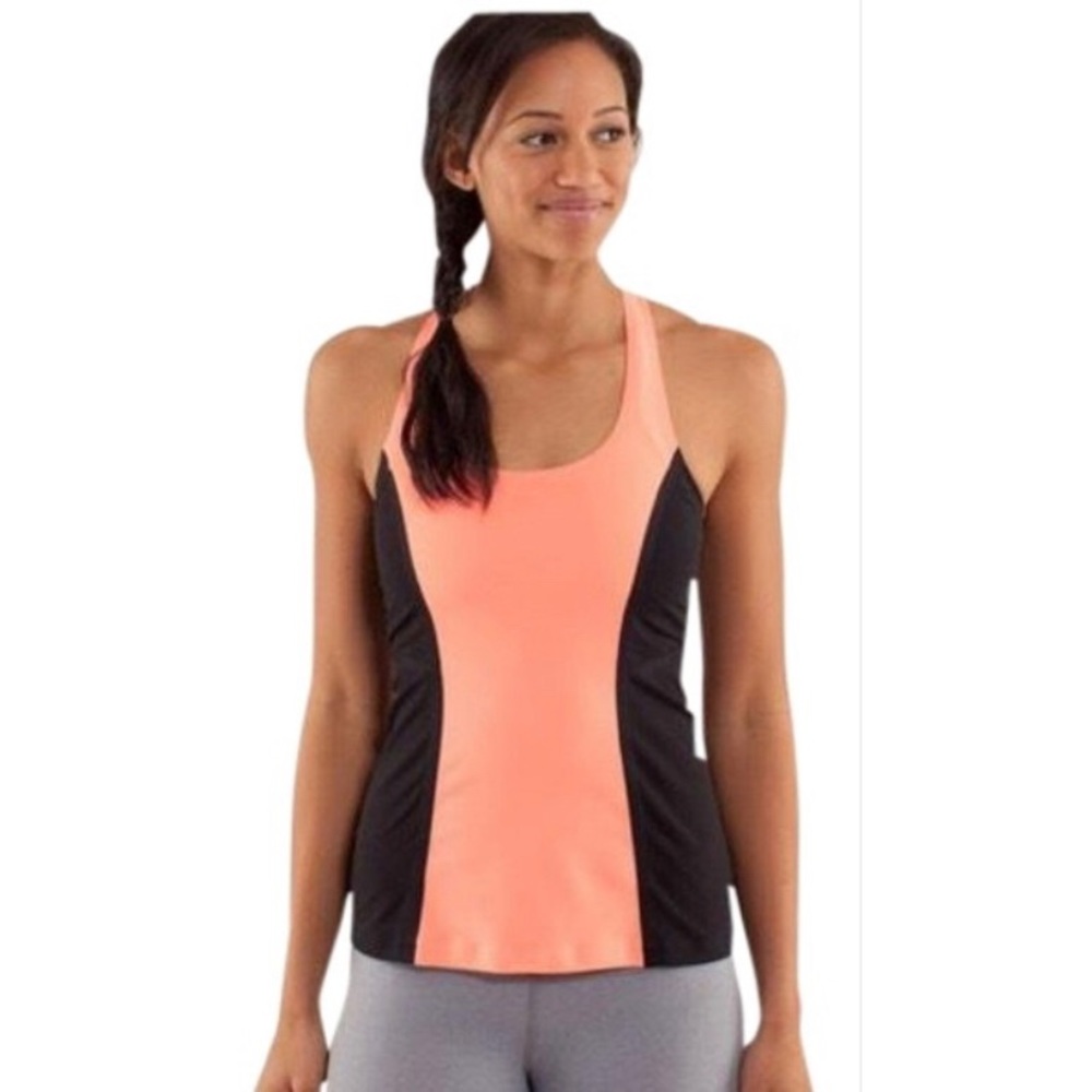 Lululemon Black and Surf Tank
